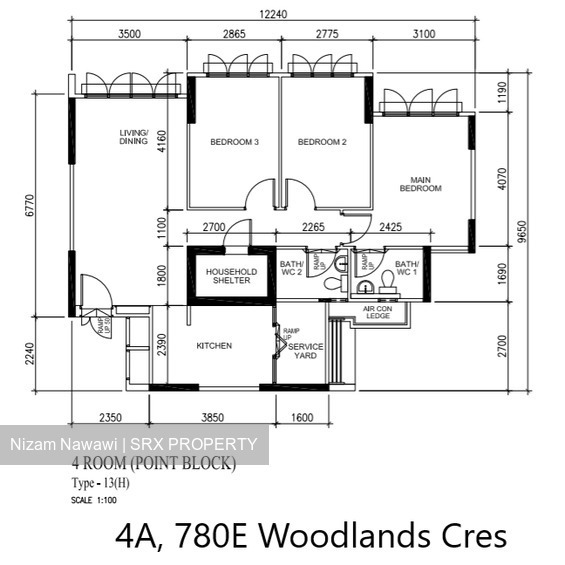 Blk 780E Woodlands Dew (Woodlands), HDB 4 Rooms #311213791